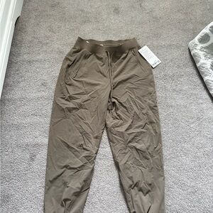 Lululemon Athletica Tan Jogger Track Pants
